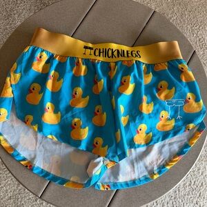 NWOT CHICKNLEGS Duck Print WOMEN’s Shorts